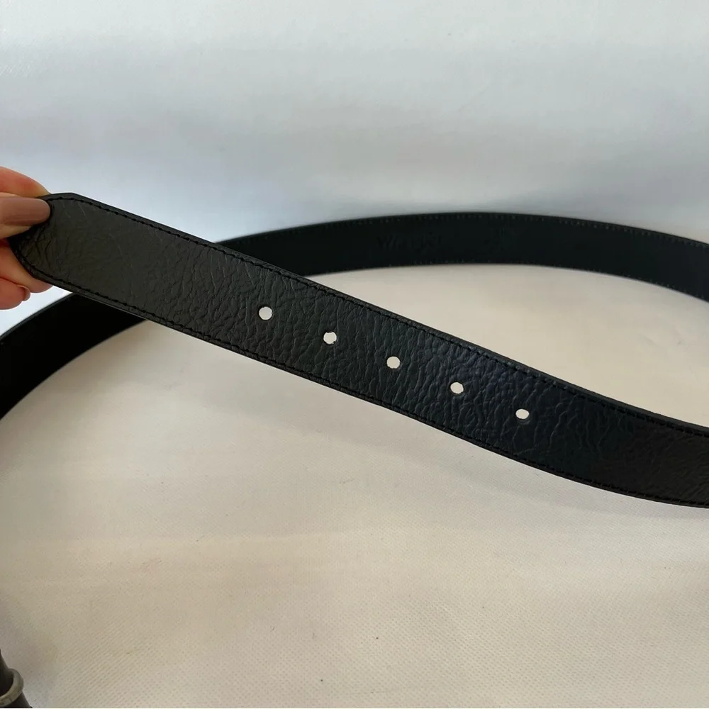 Wrangler Black Leather Belt